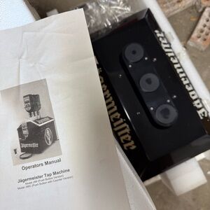 Jagermeister Tap Machine Model J99C - Three Bottle Shot Dispenser Chiller NEW